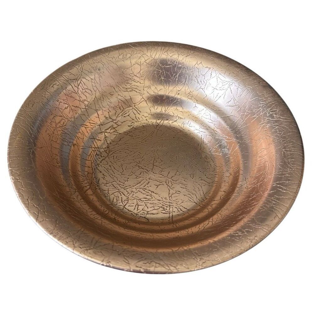West Bend Cooper Colored 9” Metal Bowl USA